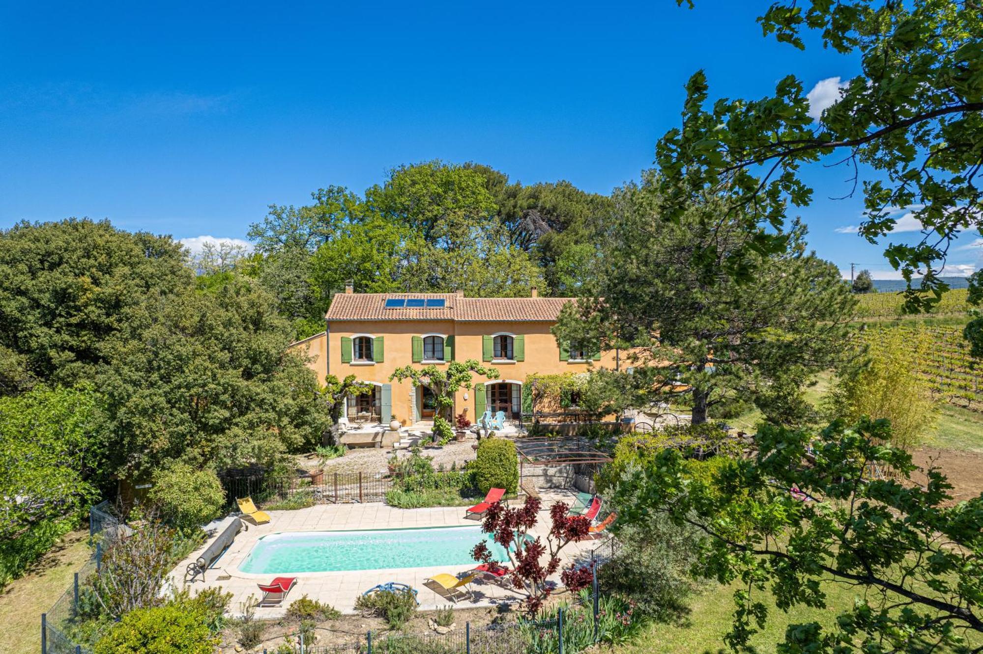 Bed and Breakfast Mas de Bacalan Mormoiron Exterior foto
